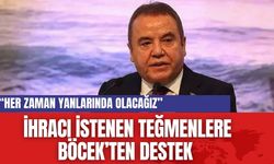 Antalya Büyükşehir Belediye Başkanı Böcek'ten ihracı istenen teğmenlere destek