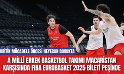 A Milli Erkek Basketbol Takımı Macaristan Karşısında FIBA EuroBasket 2025 Bileti Peşinde