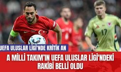 A Milli Takım’ın UEFA Uluslar Ligi'ndeki Rakibi Belli Oldu