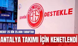 Antalya takımı için kenetlendi