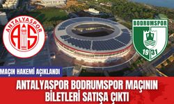 Antalyaspor Bodrumspor Maçının Biletleri Satışa Çıktı