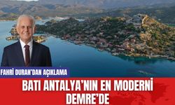 Batı Antalya’nın en moderni Demre’de