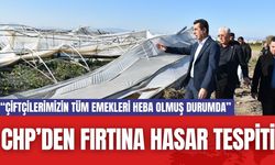 Antalya'da CHP’den Fırtına Hasar Tespiti