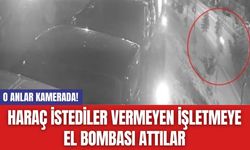 Haraç İstediler Vermeyen İşletmeye El Bombası Attılar