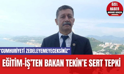 EĞİTİM-İŞ’TEN BAKAN TEKİN’E SERT TEPKİ  “CUMHURİYETİ ZEDELEYEMEYECEKSİNİZ”