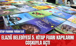 Elazığ Belediyesi 5. Kitap Fuarı Kapılarını Coşkuyla Açtı