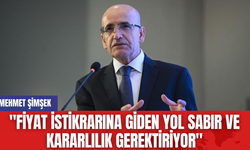 Mehmet Şimşek: "Fiyat İstikrarına Giden Yol sabır ve Kararlılık Gerektiriyor"