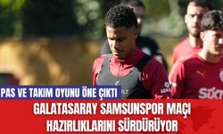 Galatasaray Samsunspor Maçı Hazırlıklarını Sürdürüyor