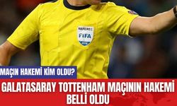 Galatasaray Tottenham Maçının Hakemi Belli Oldu