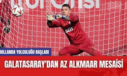 Galatasaray'dan AZ Alkmaar Mesaisi