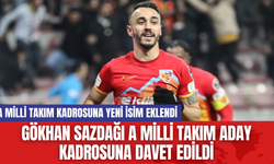 Gökhan Sazdağı A Milli Takım Aday Kadrosuna Davet Edildi