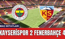 Kayserispor 2 Fenerbahçe 5