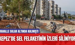 Kepez’de Sel Felaketinin İzleri Siliniyor