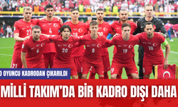 Milli Takım’da Bir Kadro Dışı Daha! O Oyuncu Kadrodan Çıkarıldı