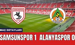 Samsunspor 1  Alanyaspor 0