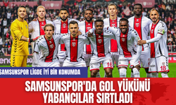 Samsunspor'da Gol Yükünü Yabancılar Sırtladı