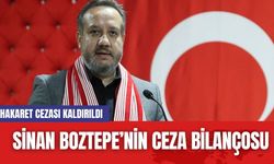 Sinan Boztepe’nin Ceza Bilançosu