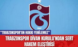 Trabzonspor Divan Kurulu’ndan Sert Hakem Eleştirisi