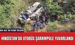 Hindistan'da Otobüs Şarampole Yuvarlandı: En Az 36 Kişi Öldü