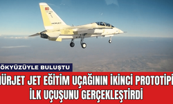 HÜRJET Jet Eğitim Uçağının İkinci Prototipi İlk Uçuşunu Gerçekleştirdi