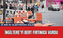 İngiltere'yi Bert Fırtınası Vurdu