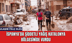 İspanya’da Şiddetli Yağış Katalonya Bölgesinide Vurdu