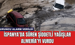 İspanya’da Süren Şiddetli Yağışlar Almeria’yı Vurdu