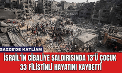 İsrail’in Cibaliye Saldırısında 13’ü Çocuk 33 Filistinli Hayatını Kaybetti