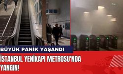 İstanbul Yenikapı Metrosu'nda Yangın! Büyük Panik Yaşandı