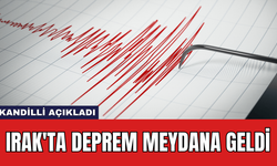 Kandilli Açıkladı:Irak'ta Deprem Meydana Geldi