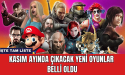 Kasım Ayında Çıkacak Yeni Oyunlar Belli Oldu