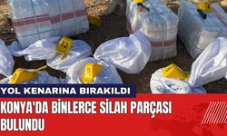 Konya'da Binlerce Silah Parçası Bulundu