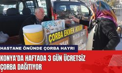 Konya'da Haftada 3 Gün Ücretsiz Çorba Dağıtıyor