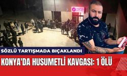 Konya'da Husumetli Kavgası: 1 Ölü