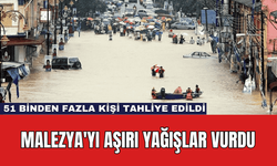 Malezya'yı Aşırı Yağışlar Vurdu