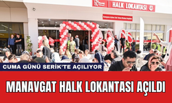 Manavgat Halk Lokantası Açıldı