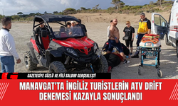 Manavgat'ta İngiliz Turistlerin ATV Drift Denemesi Kazayla Sonuçlandı