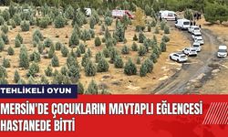 Mersin'de Çocukların Maytaplı Eğlencesi Hastanede Bitti