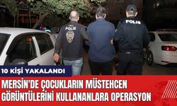 Mersin'de Çocukların Müstehcen Görüntülerini Kullananlara İHA Destekli Operasyon