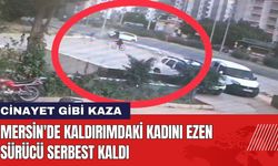 Mersin'de Kaldırımdaki Kadını Ezen Sürücü Serbest Kaldı