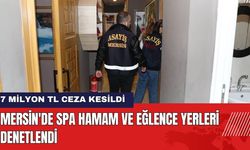 Mersin'de SPA Hamam ve Eğlence Yerleri Denetlendi