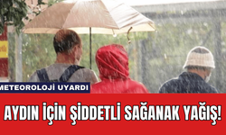 Meteoroloji Uyardı: Aydın İçin Şiddetli Sağanak Yağış!