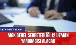 MGK Genel Sekreterliği 12 uzman yardımcısı alacak