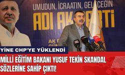 Milli Eğitim Bakanı Yusuf Tekin Skandal Sözlerine Sahip Çıktı!