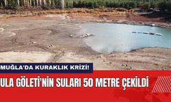 Muğla'da Kuraklık Krizi! Ula Göleti'nin Suları 50 Metre Çekildi