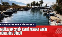 Muğla'nın Sakin Kenti Akyaka Sakin Günlerine Döndü