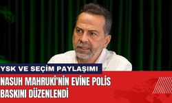 Nasuh Mahruki'nin Evine Polis Baskını