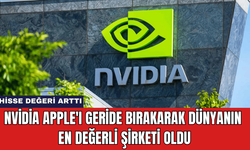 Nvidia Apple'ı Geride Bırakarak Dünyanın En Değerli Şirketi Oldu