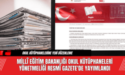 Millî Eğitim Bakanlığı Okul Kütüphaneleri Yönetmeliği Resmî Gazete'de Yayımlandı