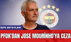 PFDK'dan Jose Mourinho'ya ceza